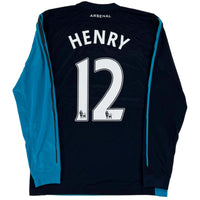 2011-12 Arsenal Uit Shirt Henry #12 - 10/10 - (M) - Oldschool Voetbalshirts