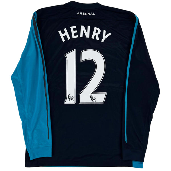 2011-12 Arsenal Uit Shirt Henry #12 - 10/10 - (M) - Oldschool Voetbalshirts
