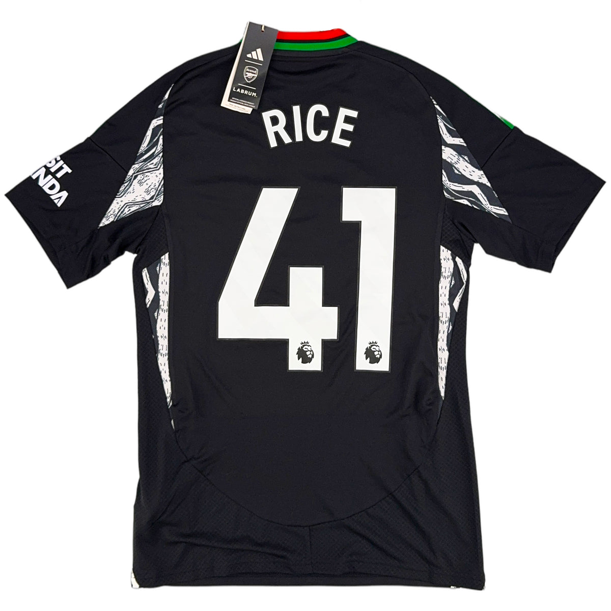2024-25 Arsenal Uit Shirt Rice