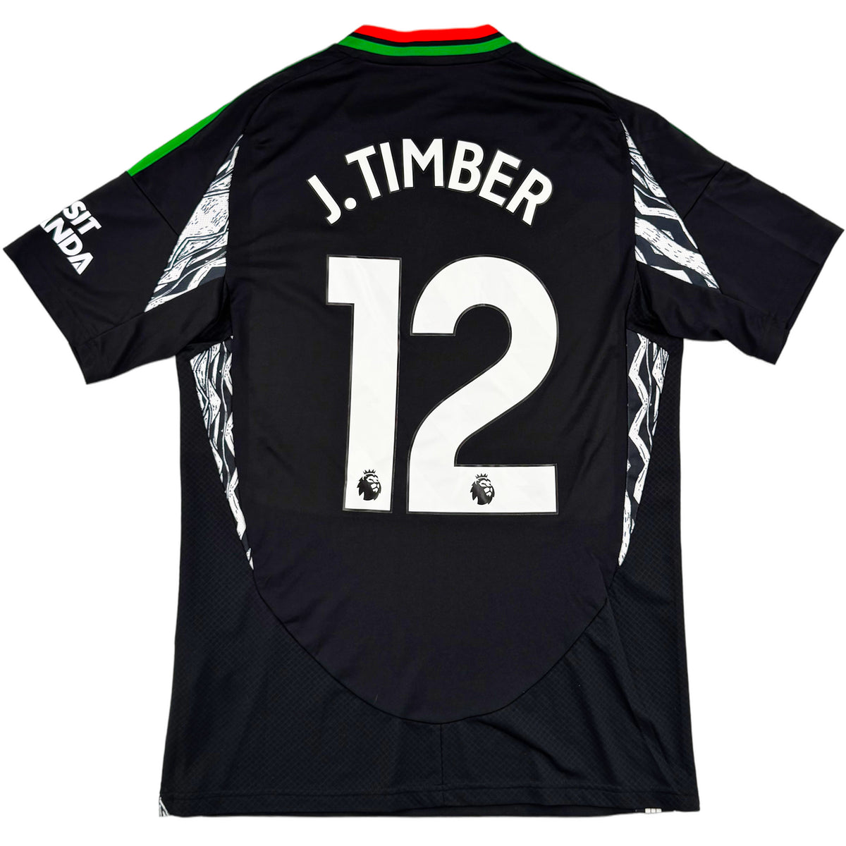 2024-25 Arsenal Uit Shirt Timber - Oldschool Voetbalshirts