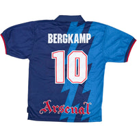 1995-96 Arsenal Away Shirt Bergkamp