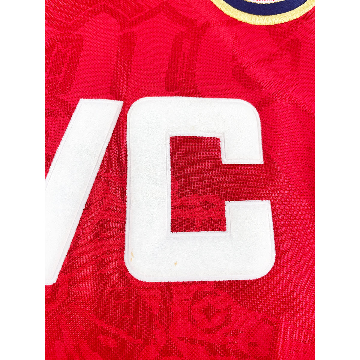 1996-98 Arsenal Thuis Shirt Bergkamp - Oldschool Voetbalshirts