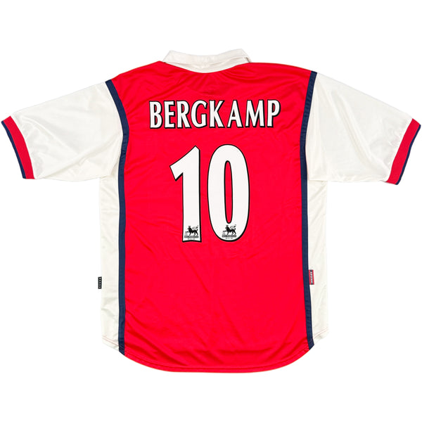 1999-00 Arsenal Thuis Shirt Bergkamp - Oldschool Voetbalshirts