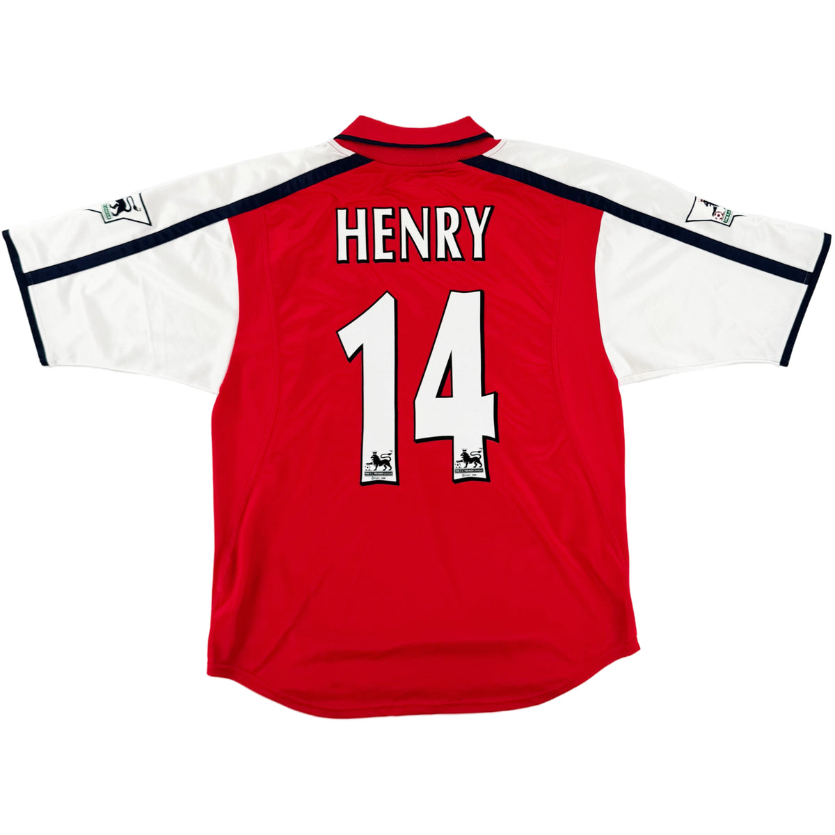2000-02 Arsenal Thuis Shirt Henry - Oldschool Voetbalshirts