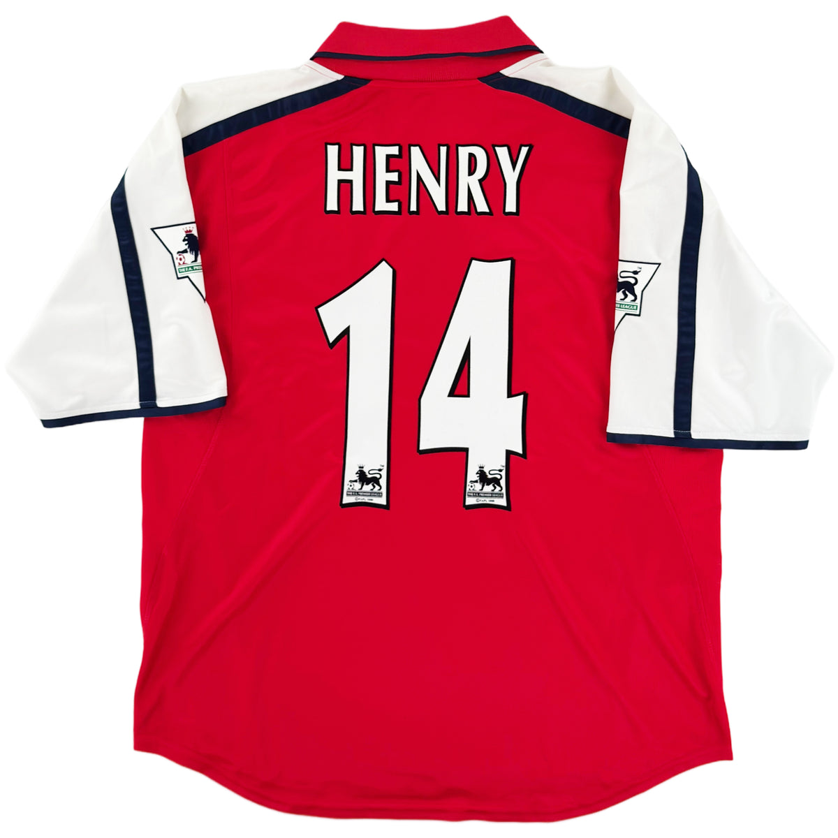 2000-02 Arsenal Thuis Shirt Henry - Oldschool Voetbalshirts