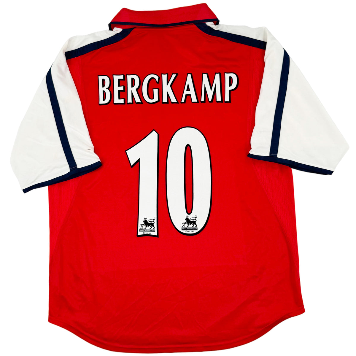 2000-02 Arsenal Thuis Shirt Bergkamp - Oldschool Voetbalshirts