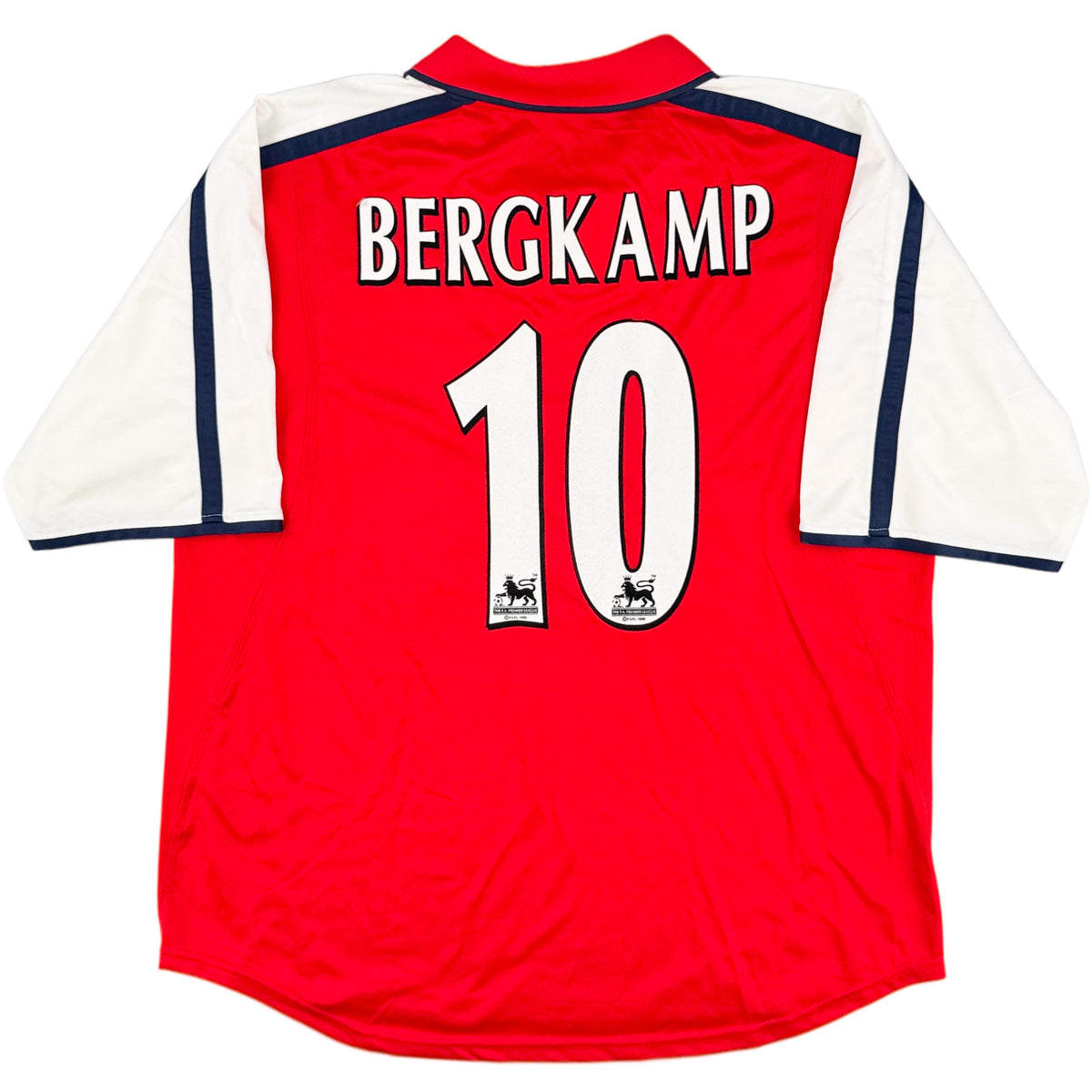 2000-02 Arsenal Thuis Shirt Bergkamp - Oldschool Voetbalshirts