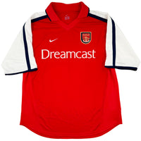 2000-02 Arsenal Thuis Shirt Bergkamp - Oldschool Voetbalshirts