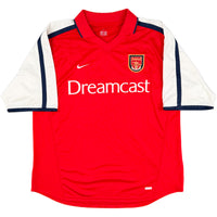 2000-02 Arsenal Thuis Shirt Bergkamp - Oldschool Voetbalshirts