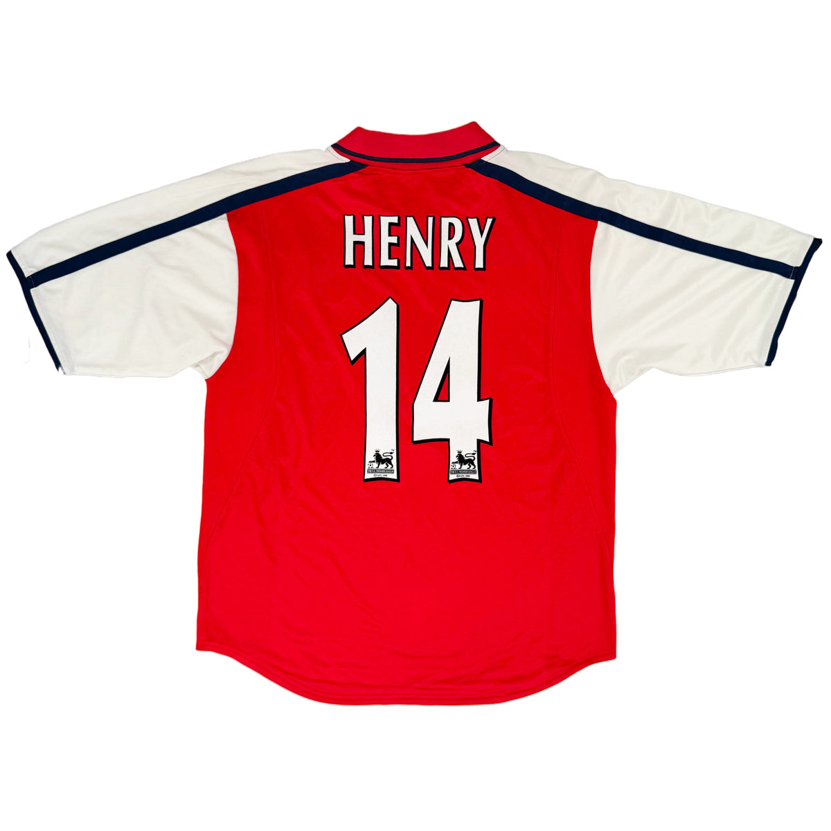 2000-02 Arsenal Thuis Shirt Henry - Oldschool Voetbalshirts