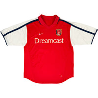 2000-02 Arsenal Thuis Shirt Henry - Oldschool Voetbalshirts