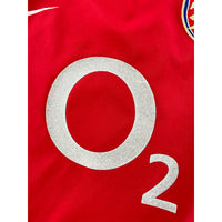 2002-04 Arsenal Thuis Shirt Bergkamp - Oldschool Voetbalshirts