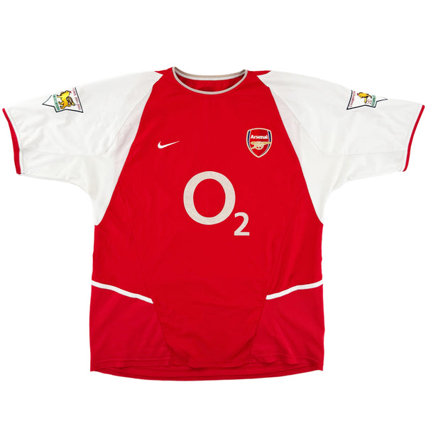 2002-04 Arsenal Thuis Shirt Henry - Oldschool Voetbalshirts