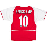 2002-04 Arsenal Heim Trikot Bergkamp