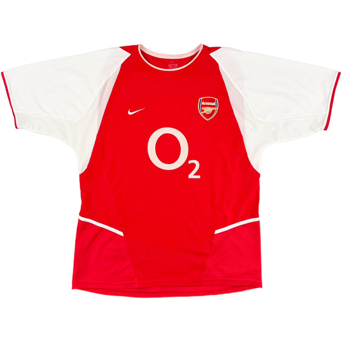 2002-04 Arsenal Thuis Shirt Bergkamp - Oldschool Voetbalshirts