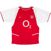 2002-04 Arsenal Heim Trikot Bergkamp