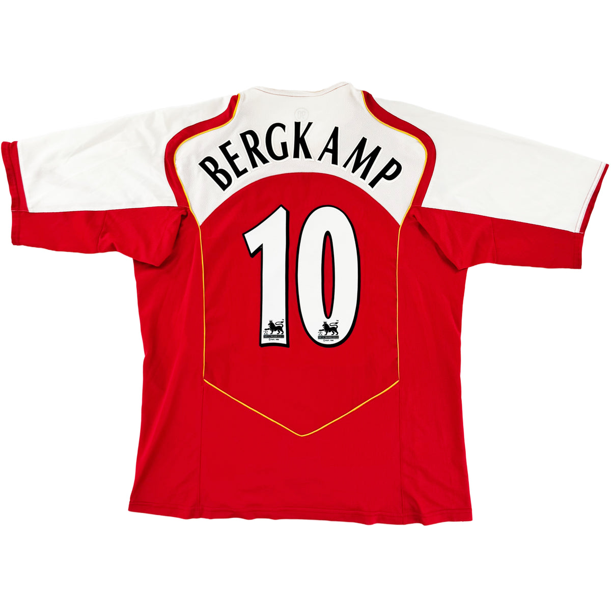 2004-05 Arsenal Thuis Shirt Bergkamp - Oldschool Voetbalshirts