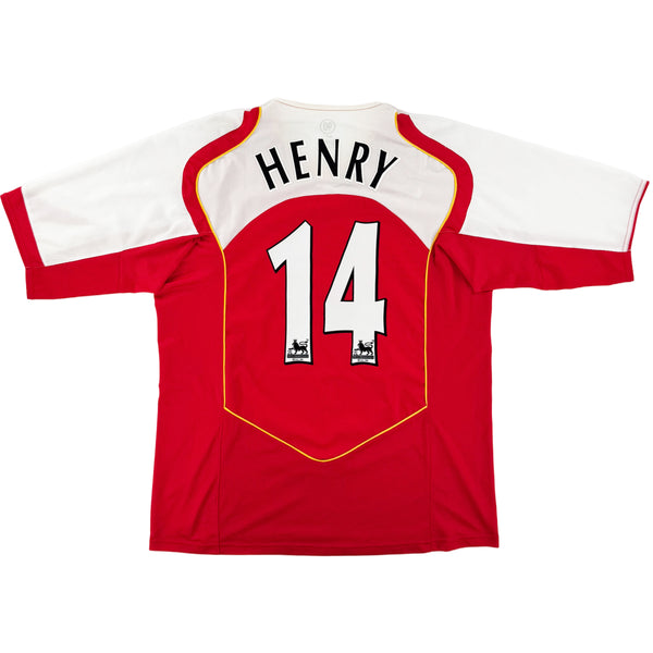 2004-05 Arsenal Thuis Shirt Henry - Oldschool Voetbalshirts