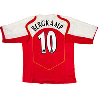 2004-05 Arsenal Thuis Shirt Bergkamp