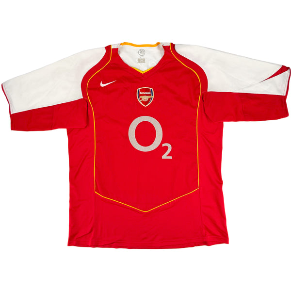 2004-05 Arsenal Home Shirt Bergkamp