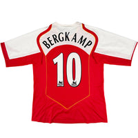 2004-05 Arsenal Home Shirt Bergkamp