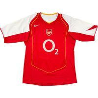 2004-05 Arsenal Thuis Shirt Henry - Oldschool Voetbalshirts
