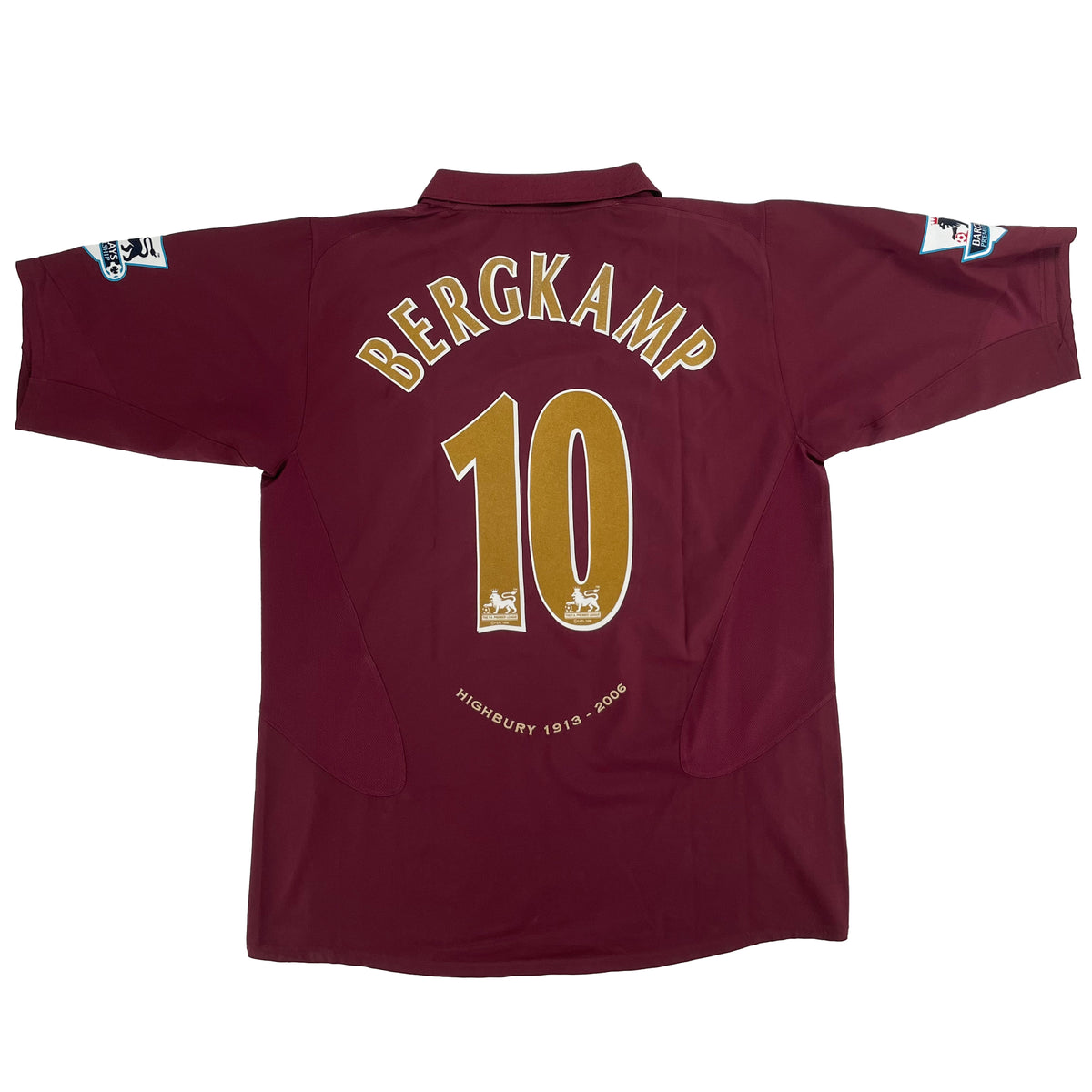 2005-06 Arsenal Thuis Shirt Bergkamp - 9/10 - (XL)