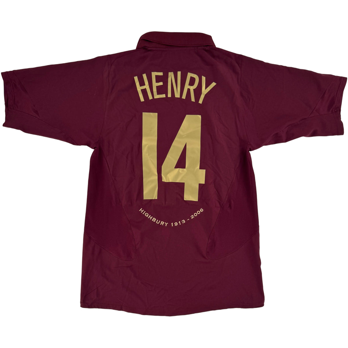 2005-06 Arsenal Thuis Shirt Henry #14 - 8/10 - (S) - Oldschool Voetbalshirts
