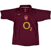 2005-06 Arsenal Thuis Shirt Henry #14 - 8/10 - (S) - Oldschool Voetbalshirts