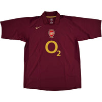2005-06 Arsenal Thuis Shirt Henry - 9/10 - (XL) - Oldschool Voetbalshirts