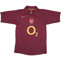2005-06 Arsenal Home Shirt Henry