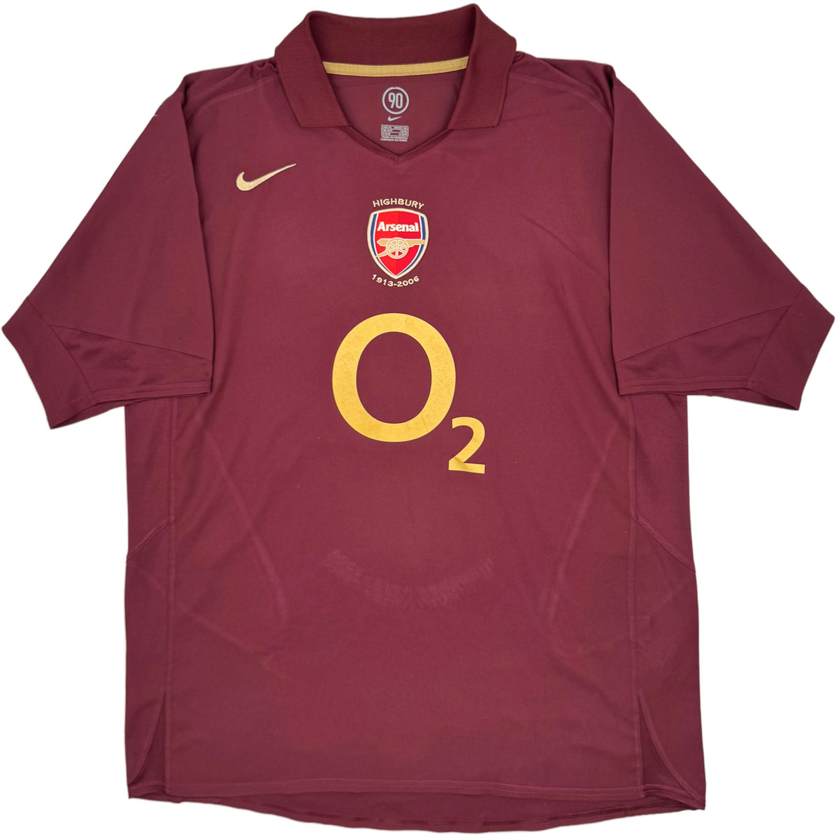 2005-06 Arsenal Thuis Shirt Henry - Oldschool Voetbalshirts