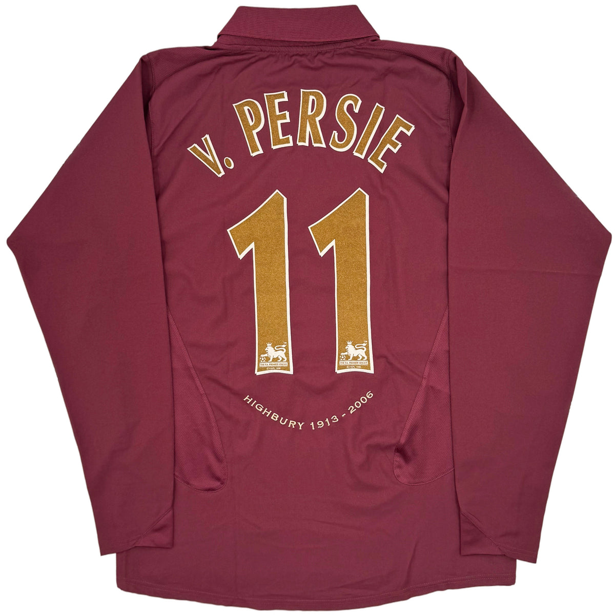 2005-06 Arsenal Thuis Shirt Van Persie - Oldschool Voetbalshirts