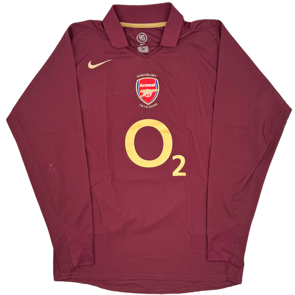 2005-06 Arsenal Thuis Shirt Van Persie - Oldschool Voetbalshirts