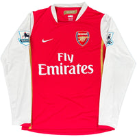 2006-07 Arsenal Thuis Shirt Fabregas #4 - 9/10 - (S)