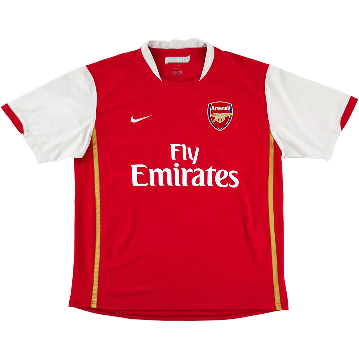 2006-08 Arsenal Thuis Shirt Fabregas - Oldschool Voetbalshirts