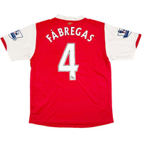 2006-08 Arsenal Thuis Shirt Fabregas - Oldschool Voetbalshirts