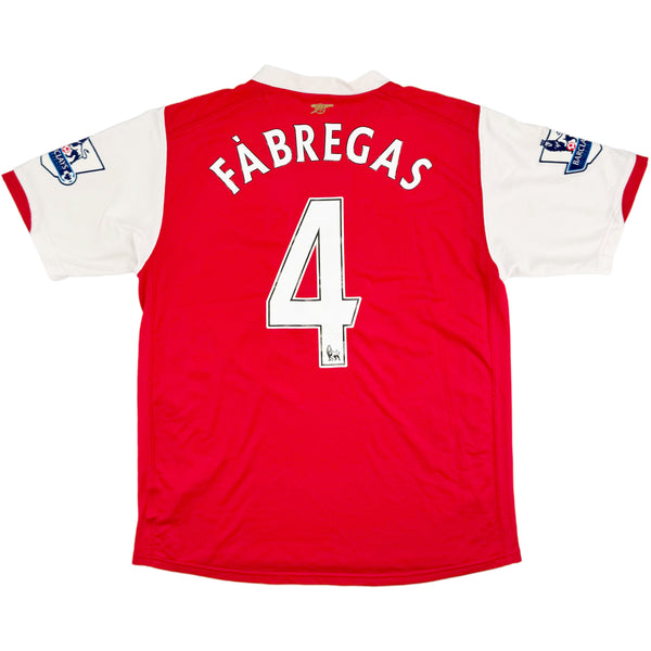 2006-08 Arsenal Thuis Shirt Fabregas - Oldschool Voetbalshirts