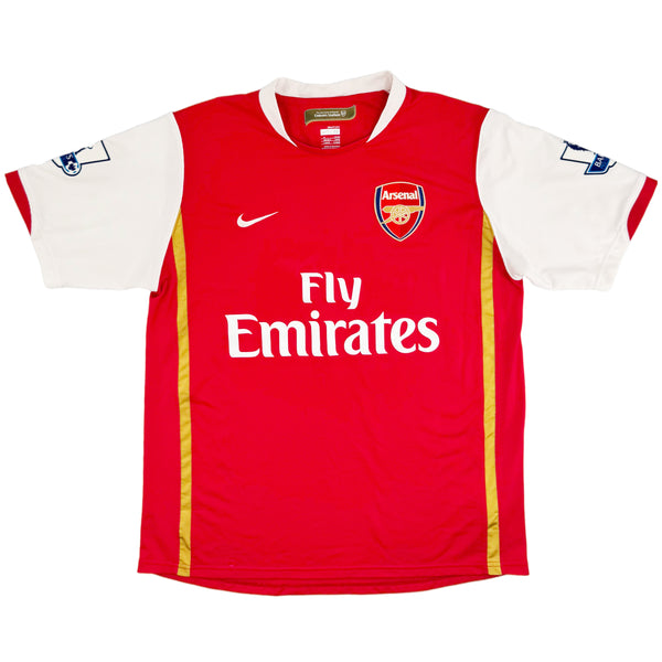 2006-08 Arsenal Thuis Shirt Fabregas - Oldschool Voetbalshirts