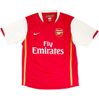 2006-08 Arsenal Thuis Shirt Van Persie - Oldschool Voetbalshirts