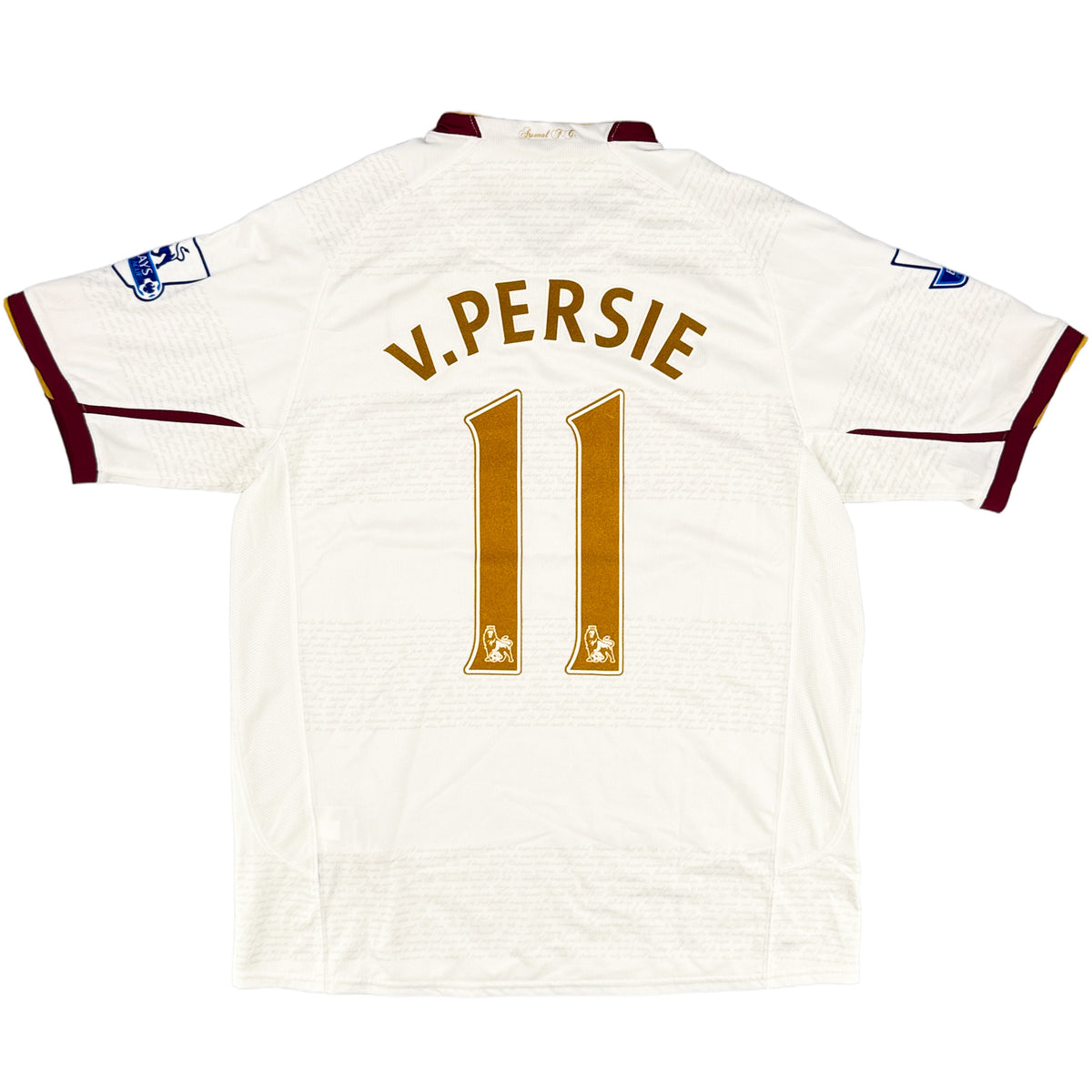 2007-08 Arsenal Uit Shirt Van Persie
