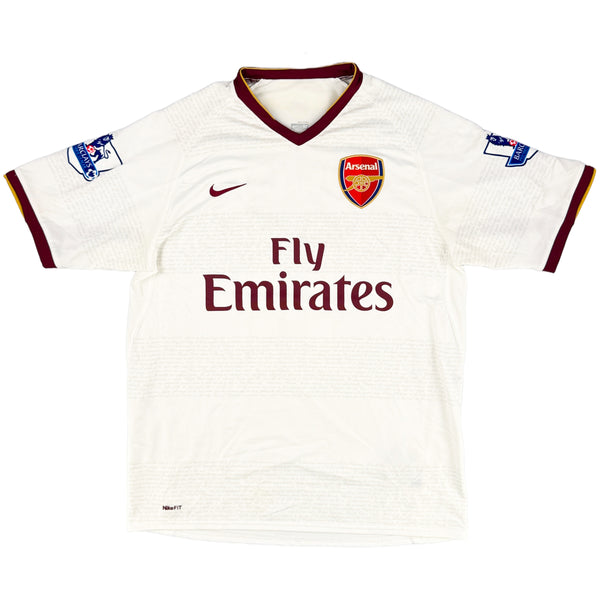 2007-08 Arsenal Uit Shirt Van Persie
