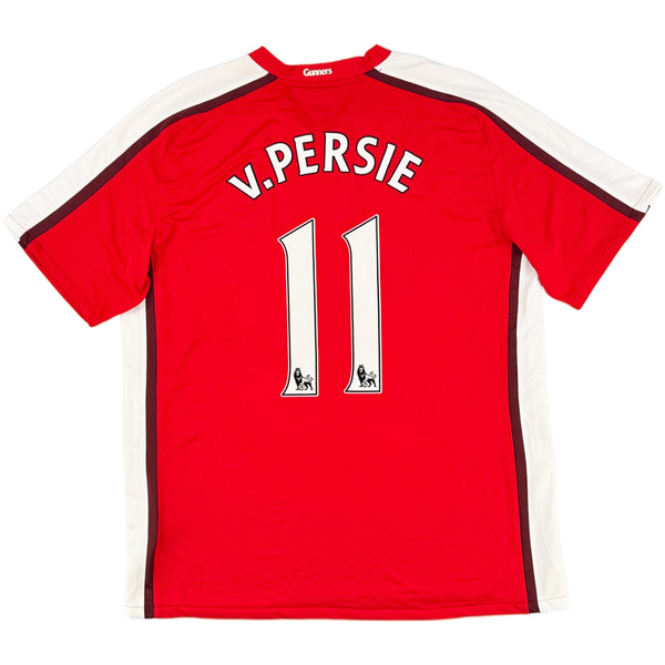 2008-10 Arsenal Thuis Shirt Van Persie - Oldschool Voetbalshirts