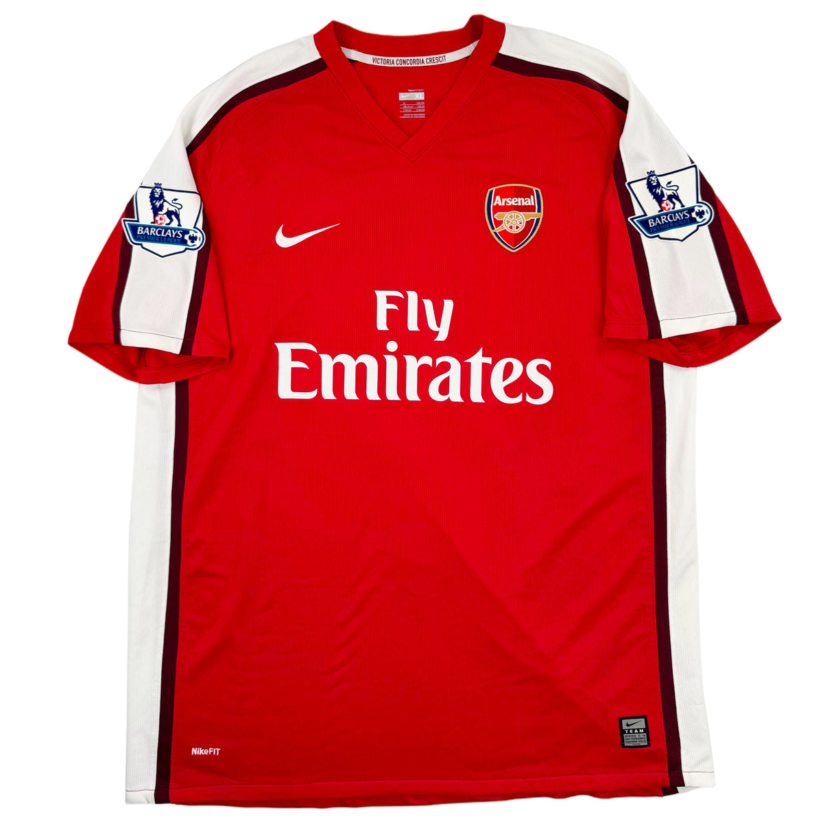 2008-10 Arsenal Thuis Shirt Van Persie - Oldschool Voetbalshirts