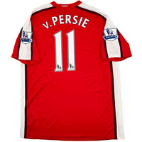 2008-10 Arsenal Thuis Shirt Van Persie - Oldschool Voetbalshirts