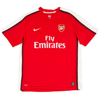 2008-10 Arsenal Thuis Shirt Van Persie - Oldschool Voetbalshirts