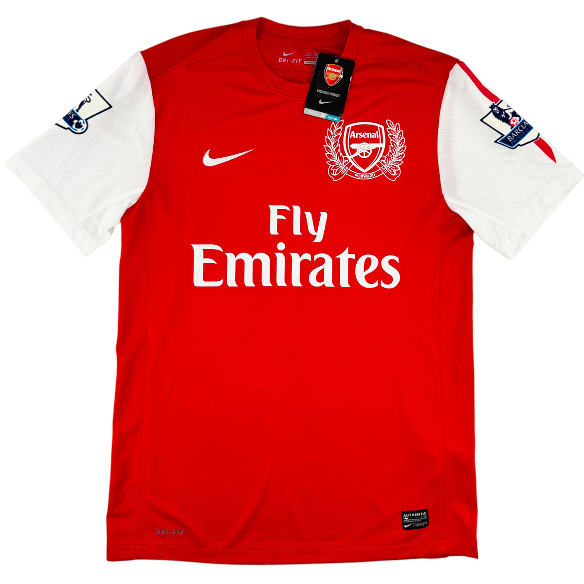 2011-12 Arsenal Thuis Shirt Van Persie - Oldschool Voetbalshirts