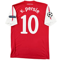 2011-12 Arsenal Thuis Shirt Van Persie - Oldschool Voetbalshirts