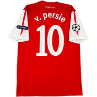 2011-12 Arsenal Thuis Shirt Van Persie - Oldschool Voetbalshirts
