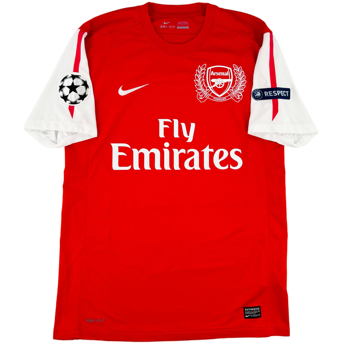 2011-12 Arsenal Thuis Shirt Van Persie - Oldschool Voetbalshirts